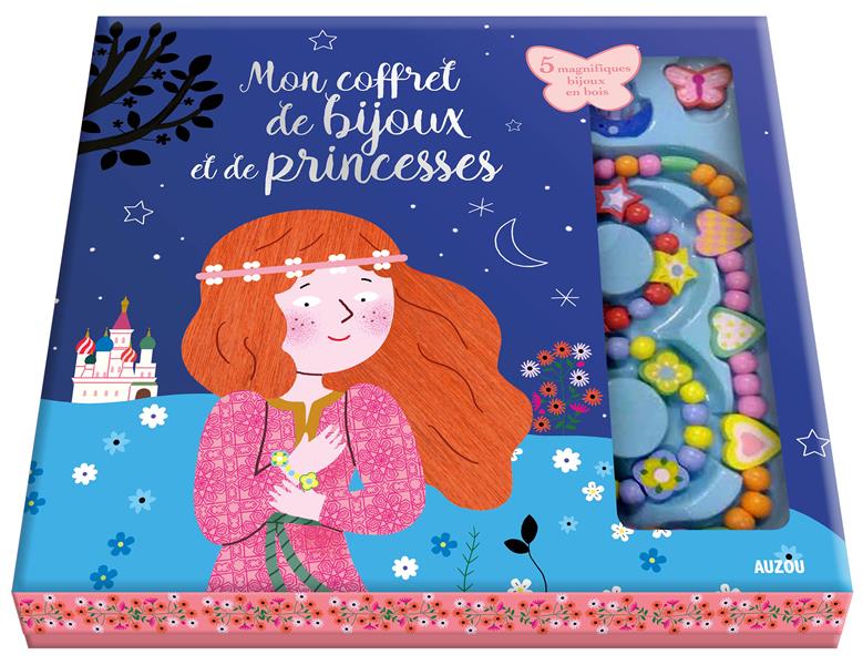 MON COFFRET DE BIJOUX ET DE PRINCESSES - 5 MAGNIFIQUES BIJOUX EN BOIS
