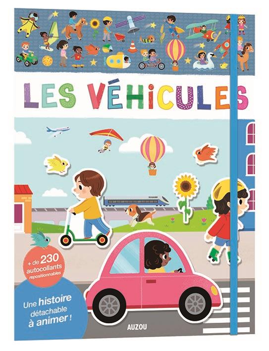 MES TOUT PREMIERS AUTOCOLLANTS - LES VEHICULES