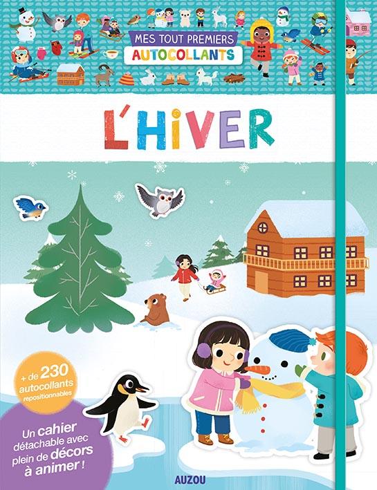 MES TOUT PREMIERS AUTOCOLLANTS- L'HIVER