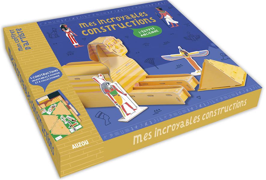 MON COFFRET D'ARTISTE - MES INCROYABLES CONSTRUCTIONS - L'EGYPTE ANCIENNE