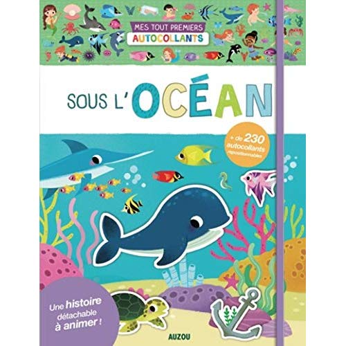 MES TOUT PREMIERS AUTOCOLLANTS - SOUS L'OCEAN