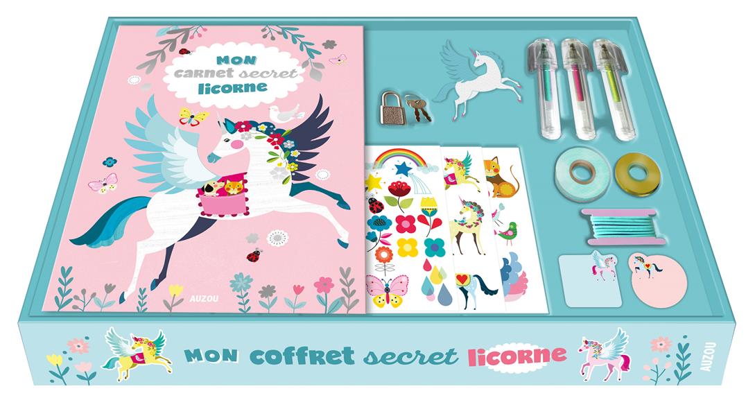 MON COFFRET SECRET LICORNE