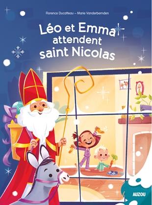 LEO ET EMMA ATTENDENT SAINT-NICOLAS