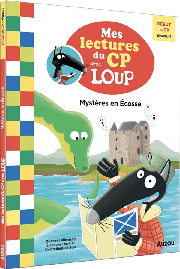 MES LECTURES DU CP AVEC LOUP - MYSTERES EN ECOSSE