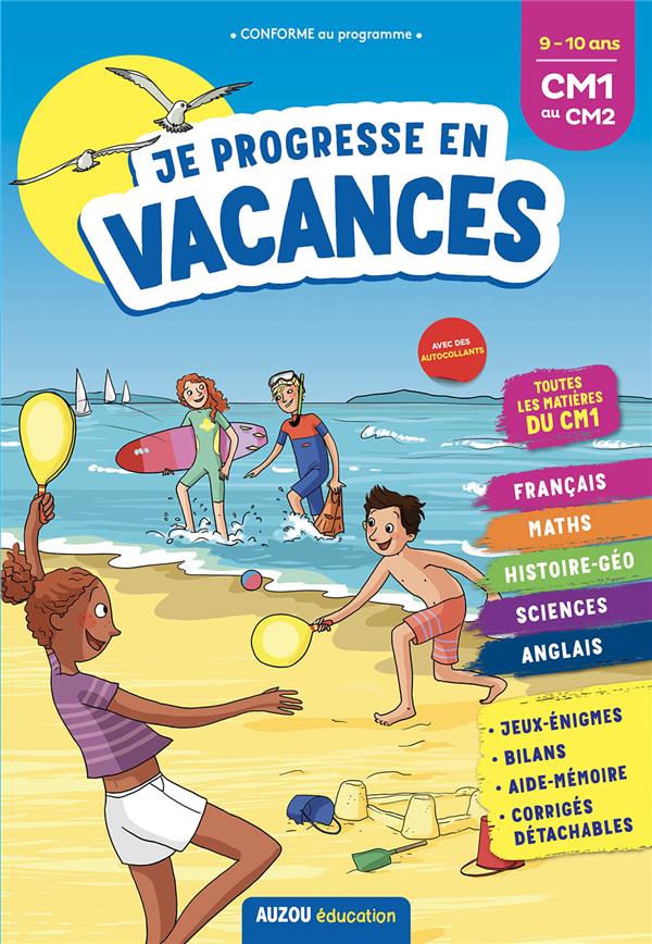 JE PROGRESSE EN VACANCES - CM1 AU CM2 - NE 2021