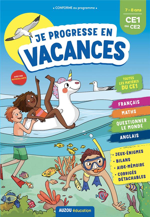 JE PROGRESSE EN VACANCES - CE1 AU CE2 - NE 2021