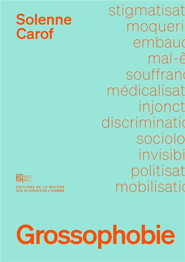 GROSSOPHOBIE. SOCIOLOGIE D'UNE DISCRIMINATION INVISIBLE