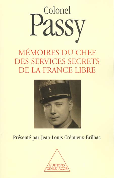 MEMOIRES DU CHEF DES SERVICES SECRETS DE LA FRANCE LIBRE