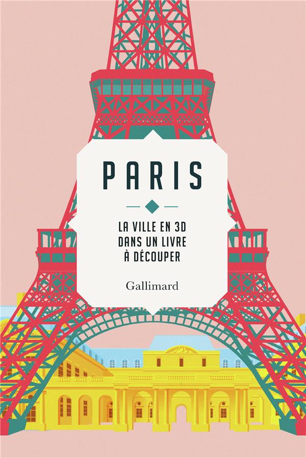 PARIS - LE VILLE EN 3D DANS UN LIVRE A DECOUPER