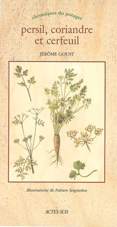 PERSIL, CORIANDRE ET CERFEUIL - CHRONIQUES DU POTAGER