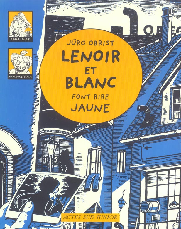 LENOIR ET BLANC FONT RIRE JAUNE