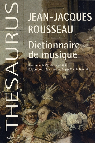 DICTIONNAIRE DE MUSIQUE