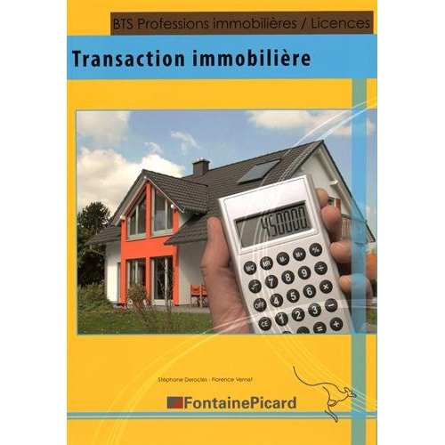 TRANSACTION IMMOBILIERE FORMATIONS IMMOBILIERES