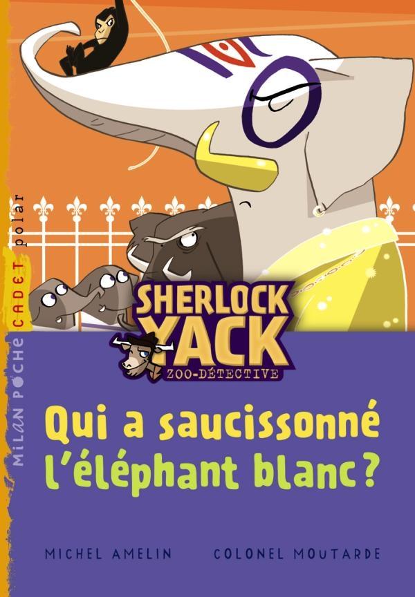 SHERLOCK YACK T4 A SAUCISSON ELEPHANT BLANC (NE)