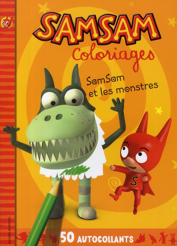 SAMSAM ET LES MONSTRES - COLORIAGE-