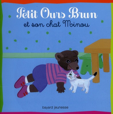 PETIT OURS BRUN ET SON CHAT MINOU