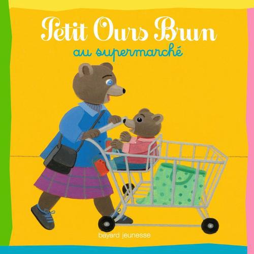 PETIT OURS BRUN AU SUPERMARCHE