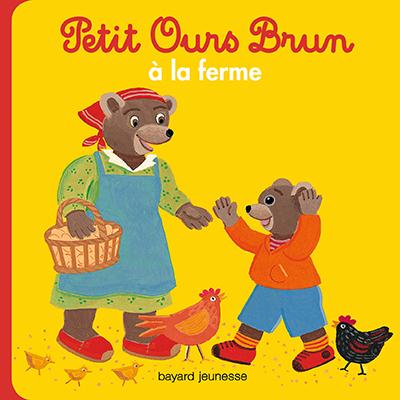 PETIT OURS BRUN A LA FERME