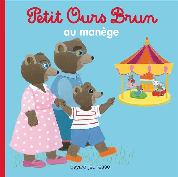 PETIT OURS BRUN AU MANEGE