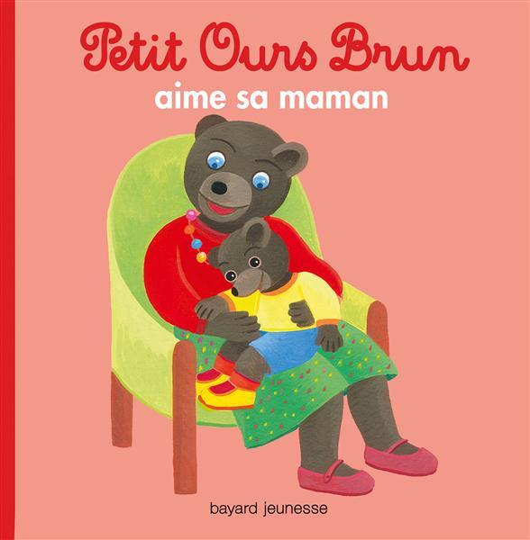 PETIT OURS BRUN AIME SA MAMAN