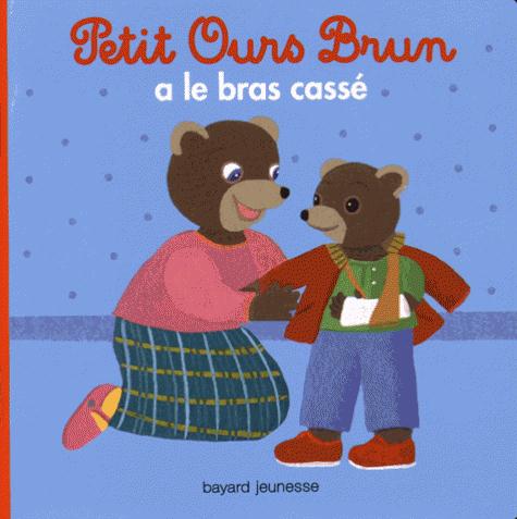 PETIT OURS BRUN A LE BRAS CASSE