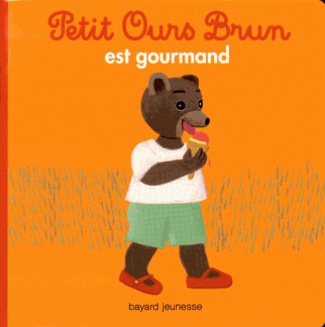 PETIT OURS BRUN EST GOURMAND