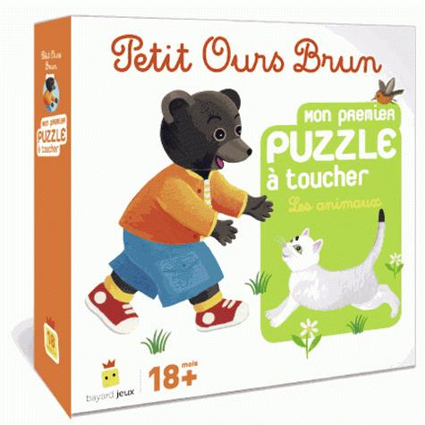 JEU PETIT OURS BRUN - MON PREMIER PUZZLE A TOUCHER LES ANIMAUX