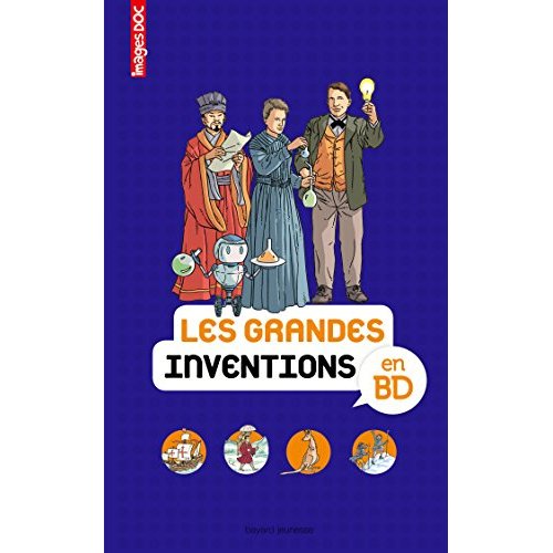 LES GRANDES INVENTIONS EN BD - IMAGES DOC