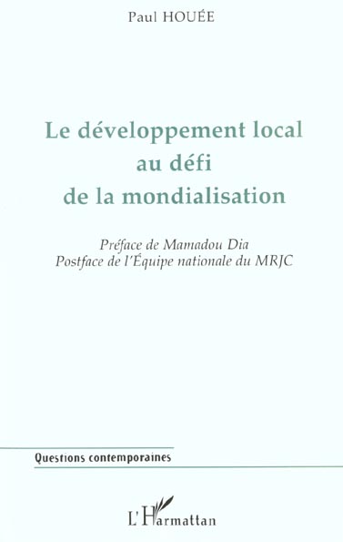 LE DEVELOPPEMENT LOCAL AU DEFI DE LA MONDIALISATION
