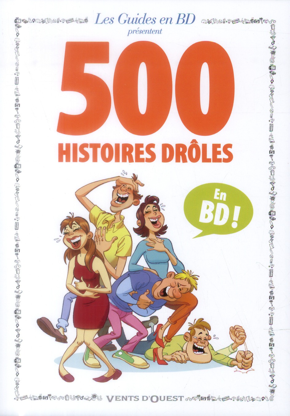 LES GUIDES EN BD - 500 HISTOIRES DROLES