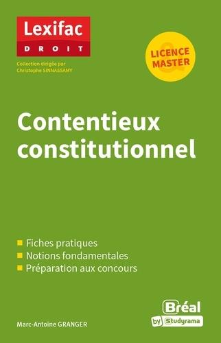 CONTENTIEUX CONSTITUTIONNEL