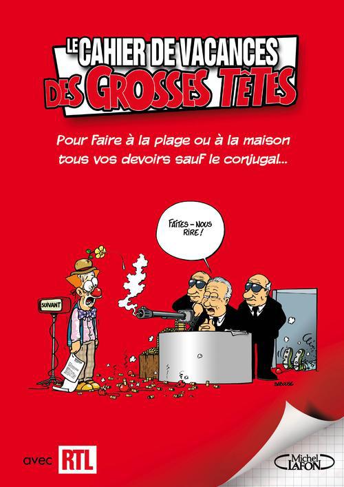 LE CAHIER D'ACTIVITES DES GROSSES TETES