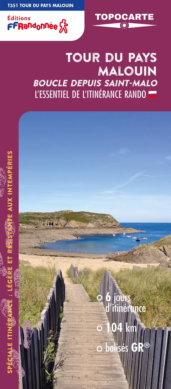 TOUR DU PAYS MALOUIN - BOUCLE DEPUIS SAINT-MALO REF T351