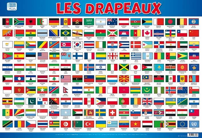 POSTERS RECTO VERSO/LES DRAPEAUX