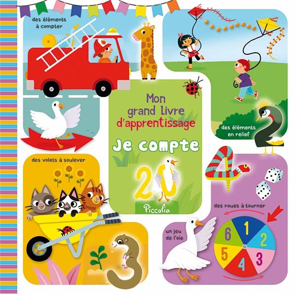 MON GRAND LIVRE D'APPRENTISSAGE/JE COMPTE