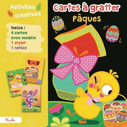 CARTES A GRATTER PAQUES - ACTIVITES CREATIVES