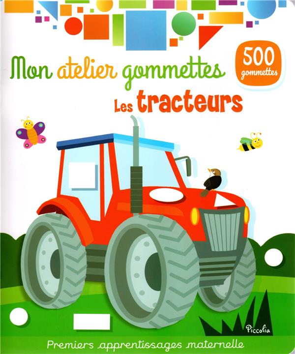 LES TRACTEURS - MON ATELIER DE GOMMETTES