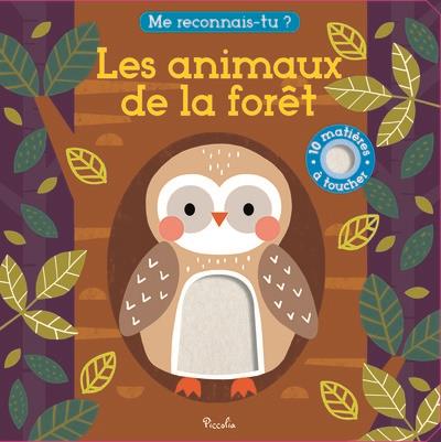 ANIMAUX DE LA FORET - 10 MATIERES A TOUCHER