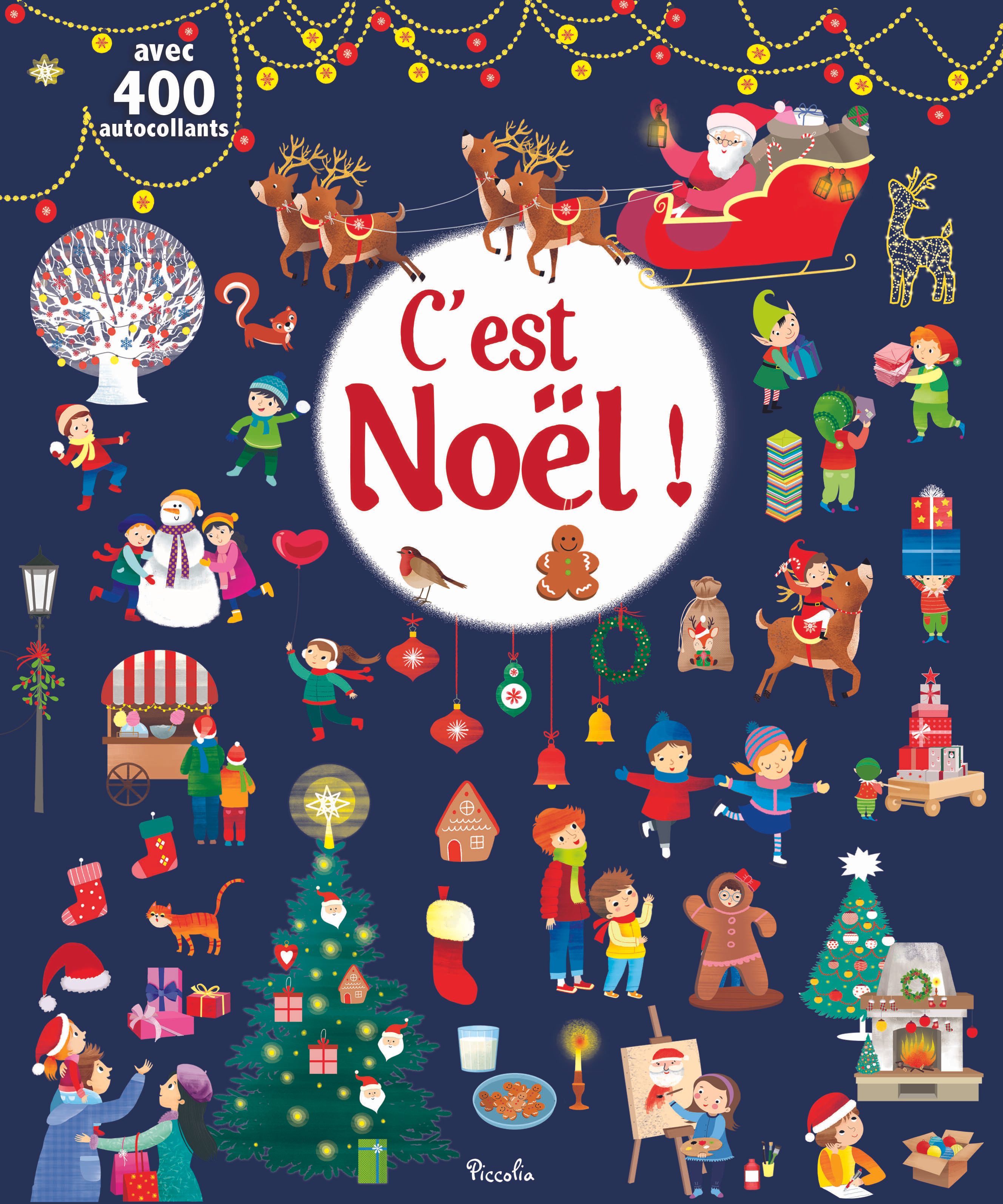 400 AUTOCOLLANTS - C'ETS NOEL !