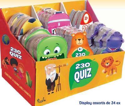 DISPLAY ASSORTIS 24 EX COLLECTION QUIZZ