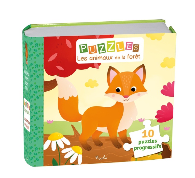 LES ANIMAUX DE LA FORET - PUZZLES