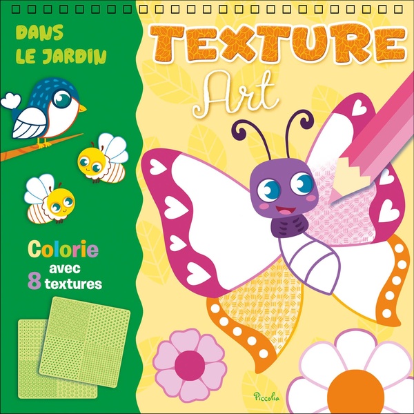 ANIMAUX AU JARDIN / TEXTURE ART