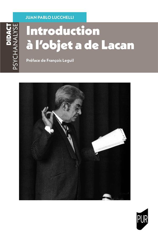 INTRODUCTION A L'OBJET A DE LACAN