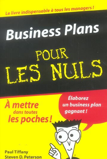 BUSINESS PLANS POCHE POUR LES NULS (LES)