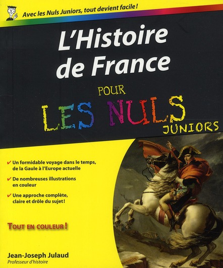 HISTOIRE DE FRANCE POUR LES NULS JUNIOR
