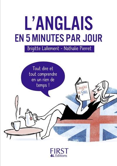 PETIT LIVRE DE - ANGLAIS EN 5 MINUTES PAR JOUR