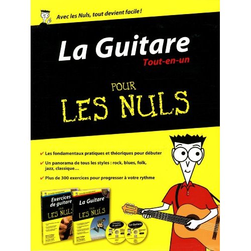 COFFRET TOUT EN UN LA GUITARE POUR LES NULS