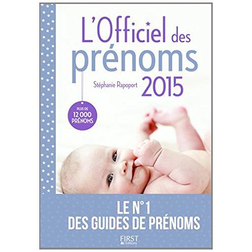 L'OFFICIEL DES PRENOMS 2015