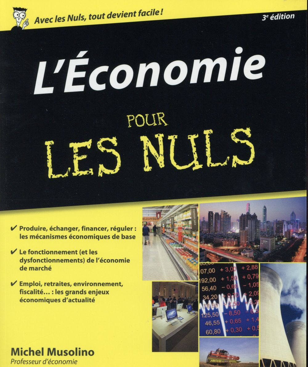 L'ECONOMIE POUR LES NULS, 3E EDITION
