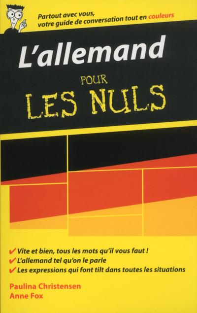 L'ALLEMAND - GUIDE DE CONVERSATION POUR LES NULS, 2E